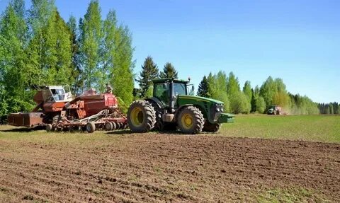 Полевые работы летом