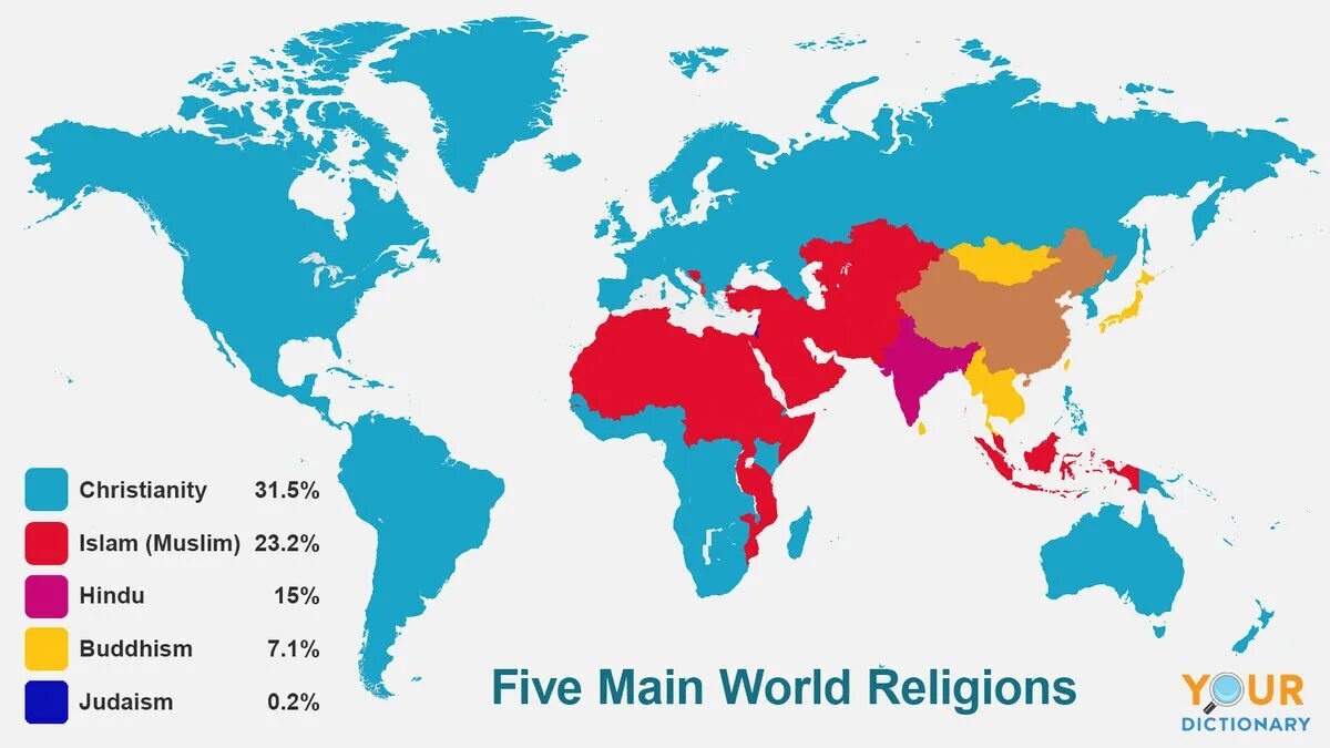 Religions in the World. World Religions Map. World religious. The World Religion in 2022.