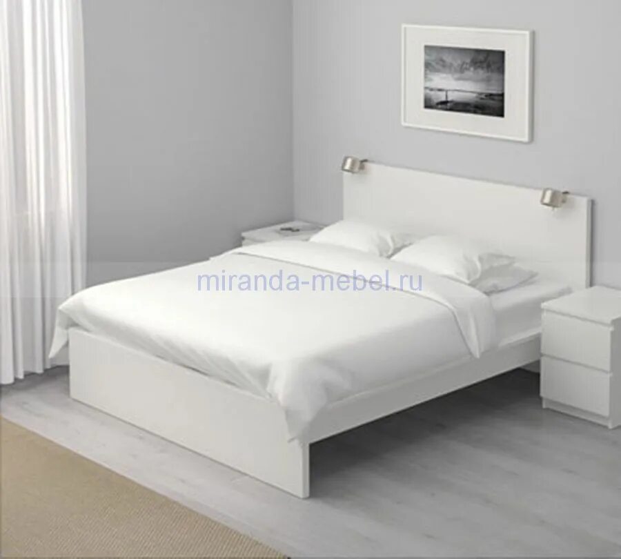Кровать 2 на 160. Кровать ikea мальм белый. кровать мальм икеа 160х200. кровать икеа мальм 160. 160 200 ikea bed malm.