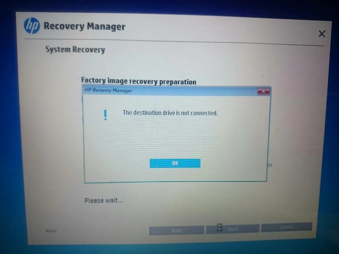 Утилита Recovery Manager. Recovering system