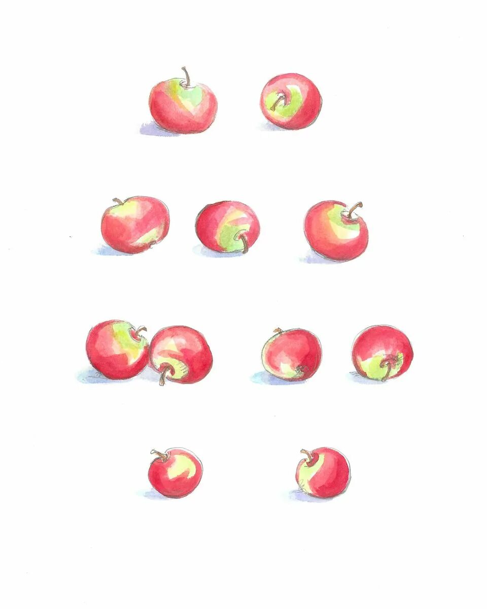 Яблоки десятки. Одиннадцать яблок. Красивые цветные узоры яблоки. Много яблок рисунок для детей. 10 Яблоки мультяшные.