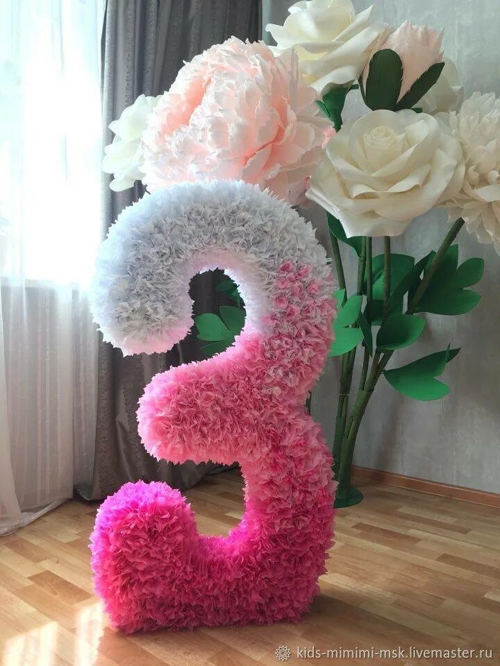 Как сделать большую цифру 1