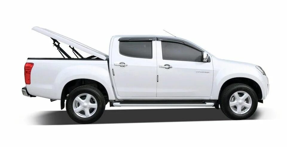 Крышка подъемная. Крышка кузова Isuzu d-Max. Жесткая трехсекционная крышка кузова 2012+Isuzu d-Max Double Cab. Topup крышка кузова VW Amarok. 7033153 ЖТСК 2015+Toyota Hilux/Revo Double Cab. 1.55M Bed.