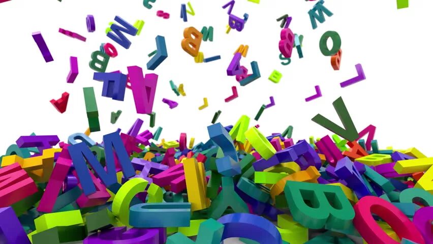 Falling letters. Футаж алфавит. falling letters site. random falling letters and numbers.