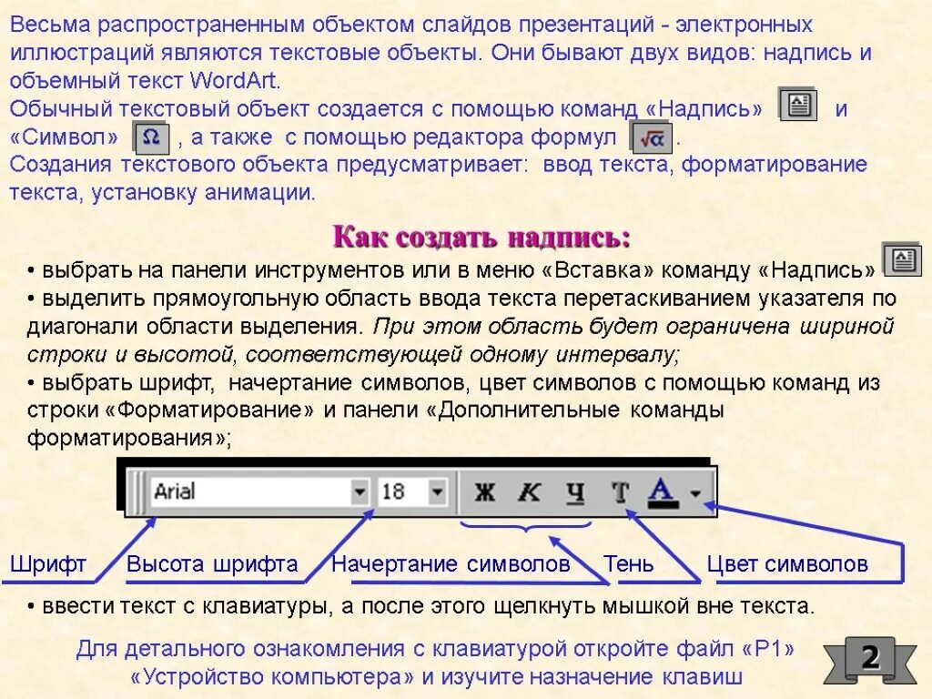 Ввод текста на русском. Область для ввода текста. Панель инструментов на клавиатуре. Строка для ввода текста. Команды панели инструментов матрицы.