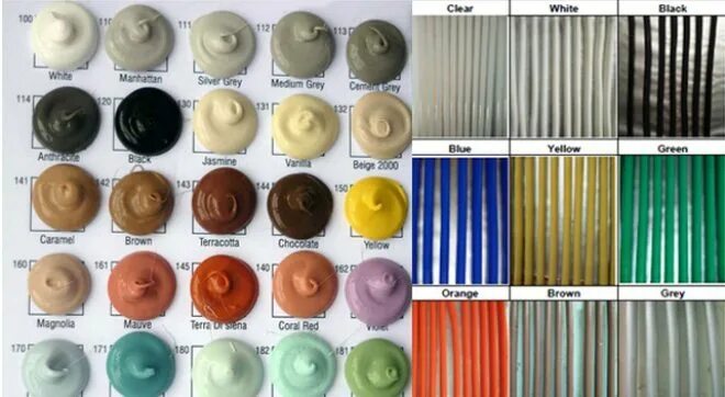 Mapei mapesil ac силиконовый герметик-затирка. палитра герметиков kiilto. герметик силикон цветной mapei. герметик отто seal 100. каких цветов бывает герметик.