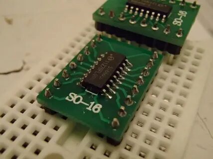 Пайка smd