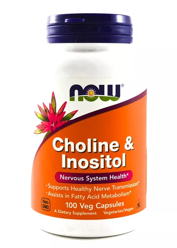 Можно ли пить инозитол. Now foods, 500 мг инозитол. Холин инозитол Now foods. Choline Inositol капсулы. Витамины Now Холин инозитол.