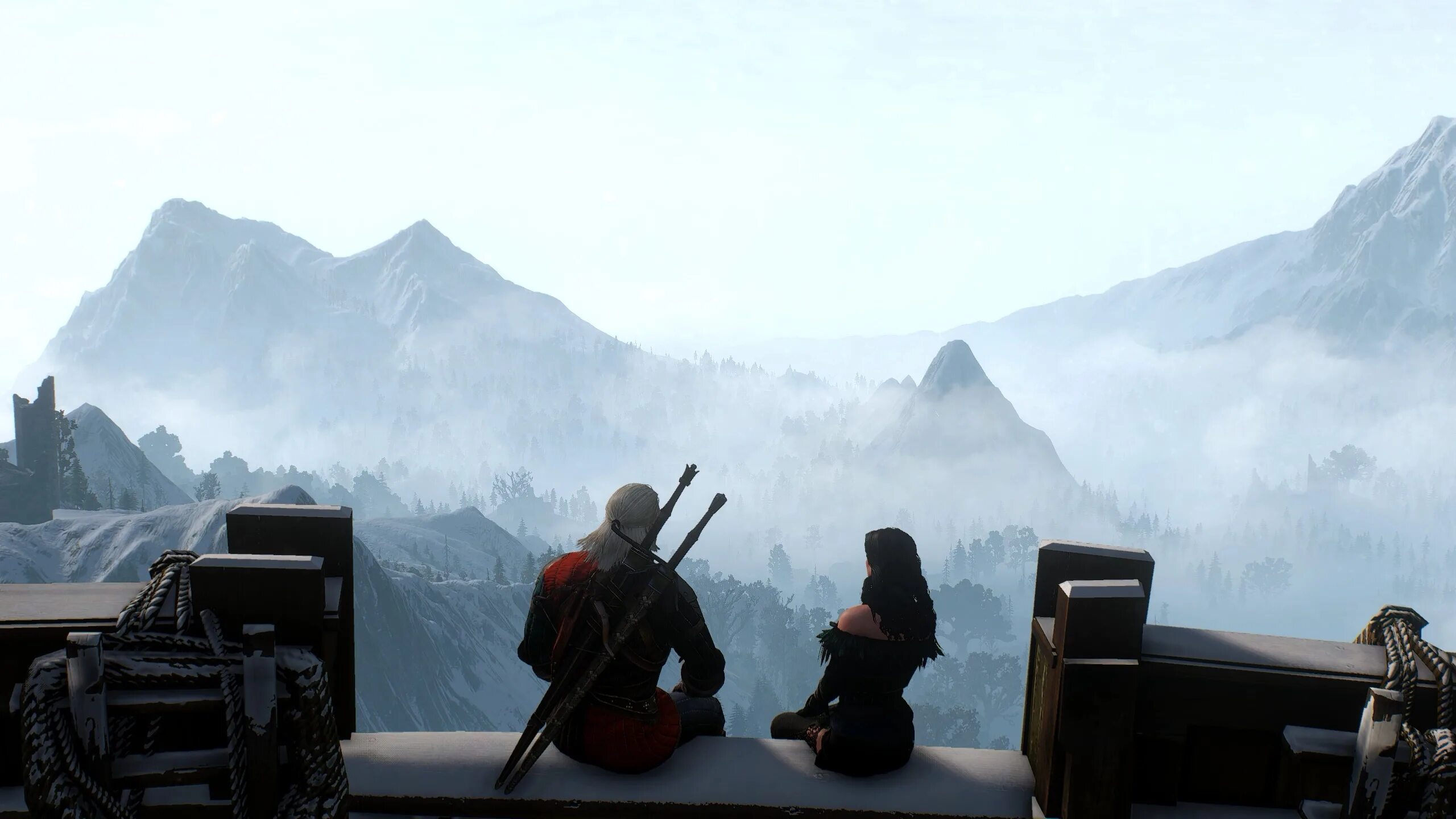 3 последнее желание. Геральт и йеннифэр последнее желание. the witcher 3 wild hunt. ведьмак 3 дикая охота джинн. последнее желание ведьмак 3.
