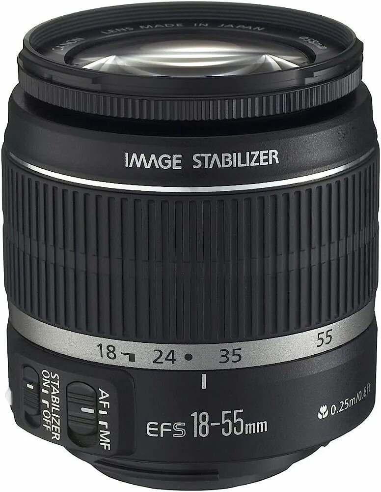 Canon 18-55mm f/3.5-5.6. Canon EF-S 18-55mm f/3.5-5.6. Canon EF S 18 55. EF-S 18-55mm f/3.5-5.6 is II. Canon ef s 18 55mm kit