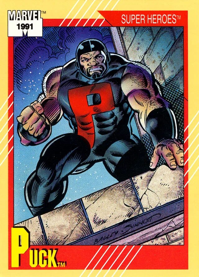 Marvel card. Персонаж Puck Марвел. Шайба Marvel Comics. Marvel Universe trading Cards. Повер пак комикс.