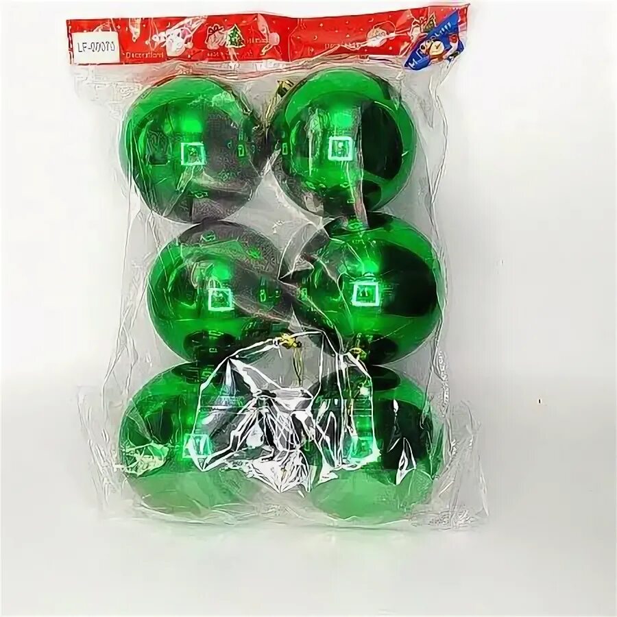Шары 6шт/6см зеленый, глянец т173-5. Набор шаров 10см 6шт матовый зеленый. Набор шаров 10см 12шт 763967.