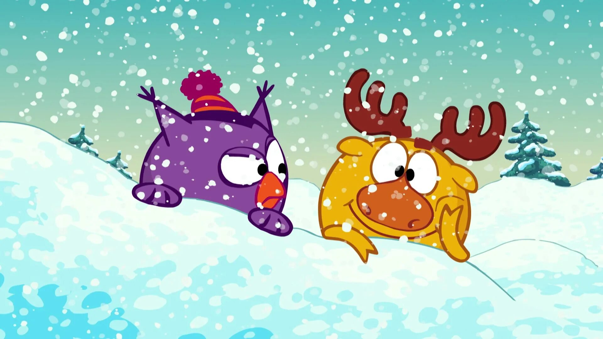 смешарики крош и ежик. смешарики крош и ежик зима. смешарики новогодние обои. смешарики: крош. смешарики новый год.