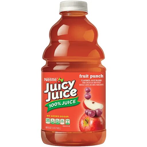It has the juice. Джуси джус. juicy нестле. juicy juice. fruit punch.