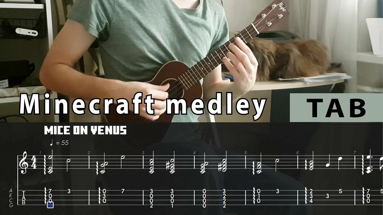 Minecraft на укулеле. Subwoofer lullaby c418 san francisco п. Майнкрафт на укулеле табы. Sweden майнкрафт. Табы на укулеле.