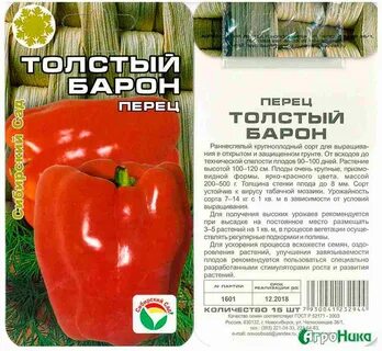 Перец толстой