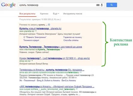 Google контекст