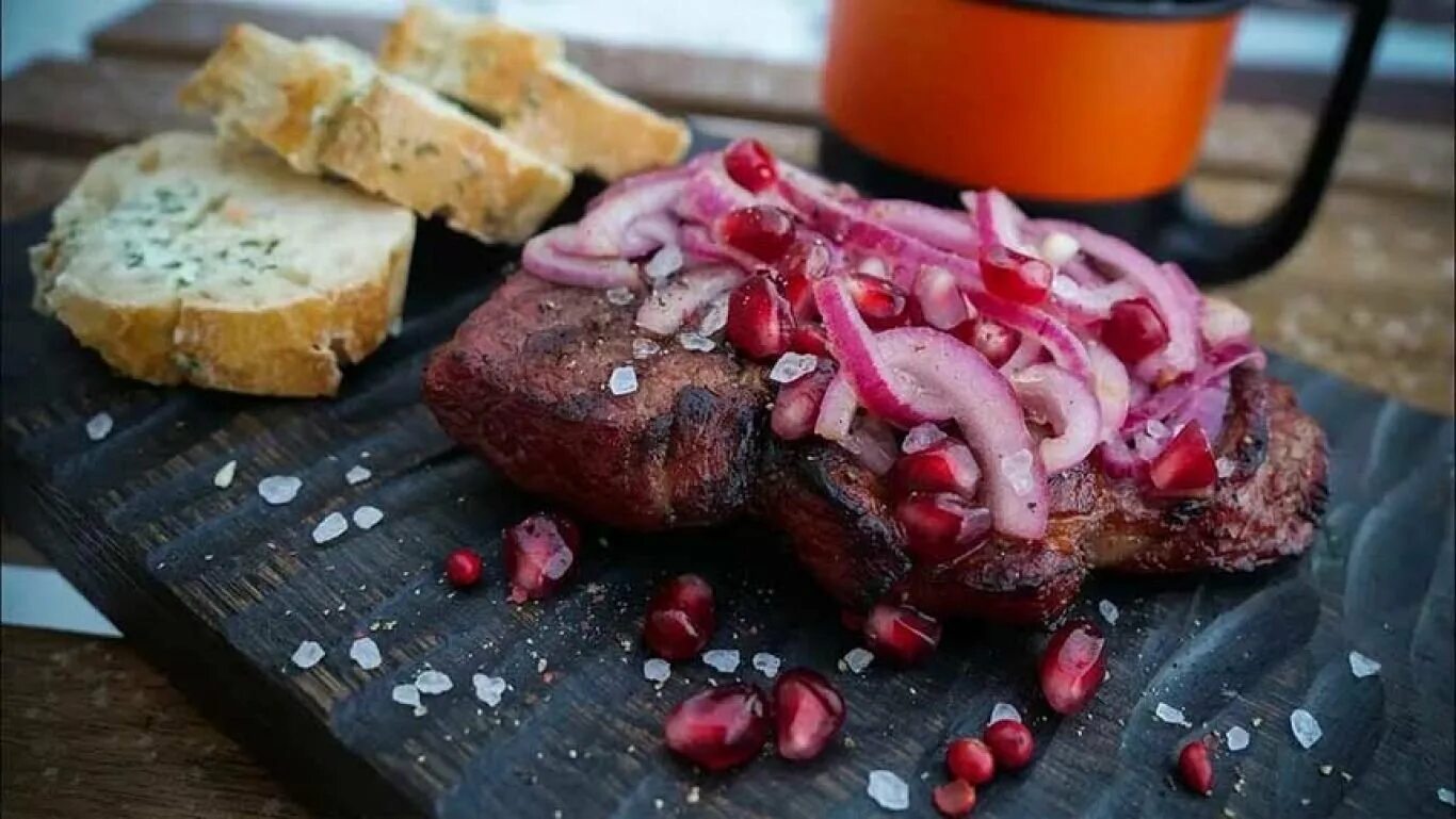 Рецепт свинины в гранатовом соке