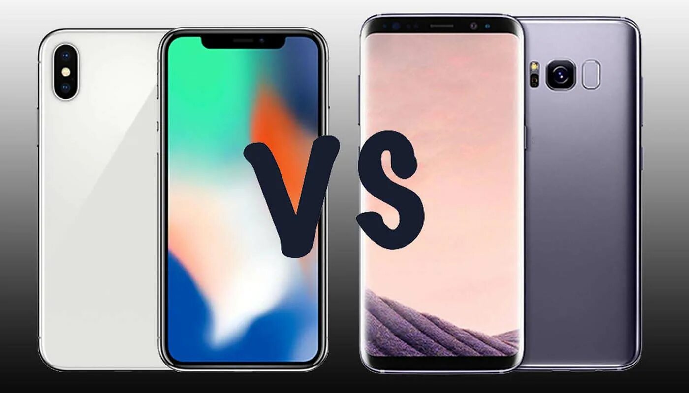Iphone 10 galaxy. Samsung s8 vs iphone x. самсунг с9 и айфон х. галакси s9 и айфон 8. iphone vs samsung.