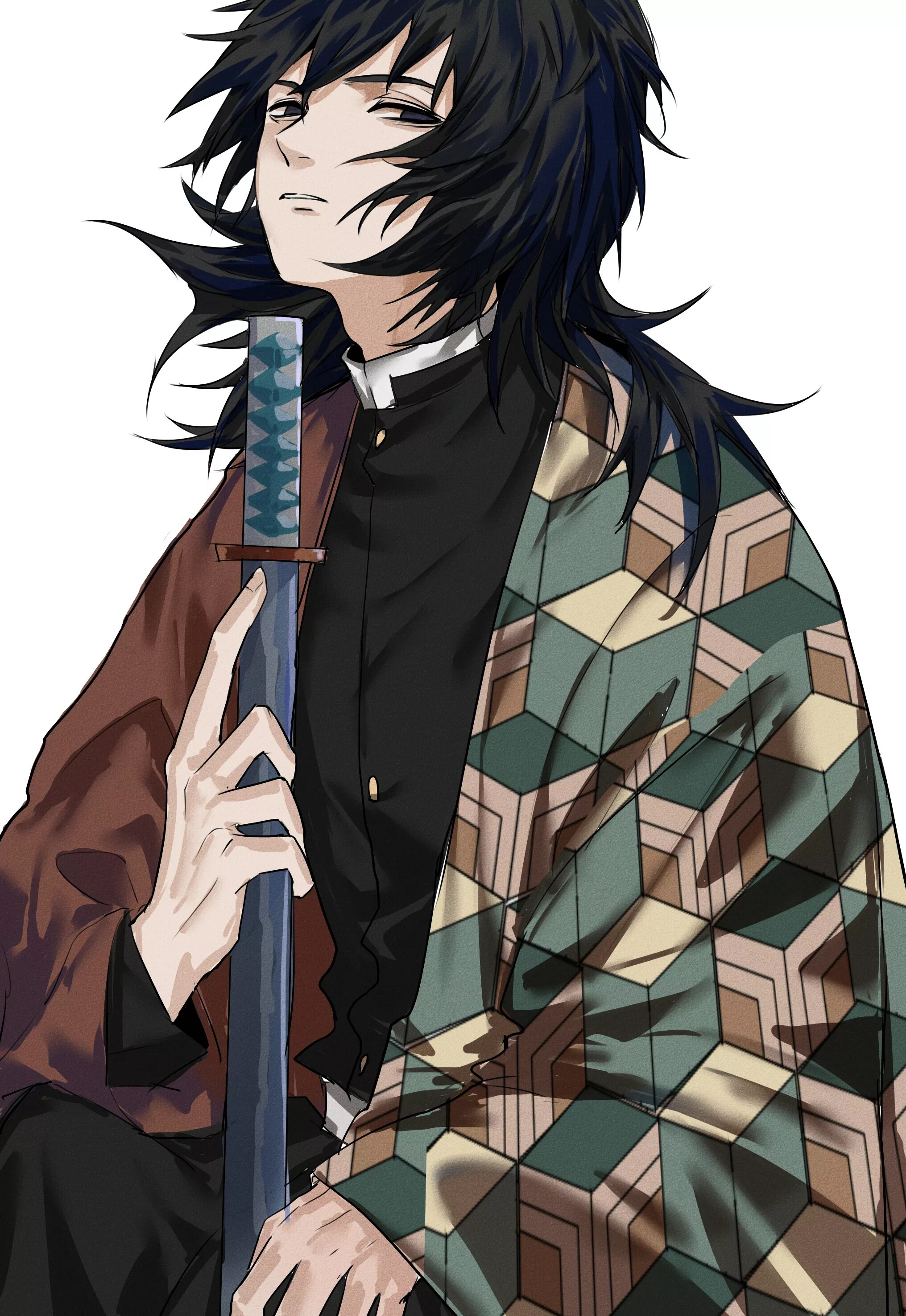 Клинок рассекающий демонов томиоко. Tomioka jiyuu. Гию томиока клинок рассекающий демонов. Гио томиока арт. Гио томиока клинок.