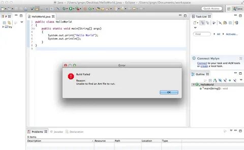 Unable to install java