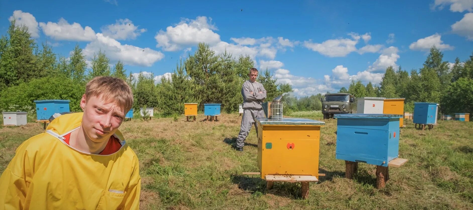 Ленинградская пасека. Пасека на липе. Селигерская пасека. Пасека пеноулик. Ленинградская пасека.