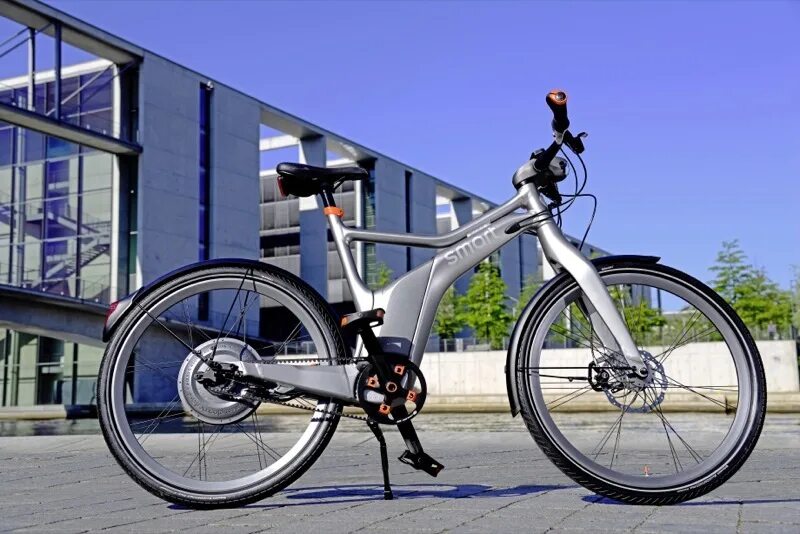 Кроссовер байк производитель. Mercedes Smart ebike. E-Bike SX 2007. Велогибрид Порше. Электровелосипед BMW Cruise e-Bike.