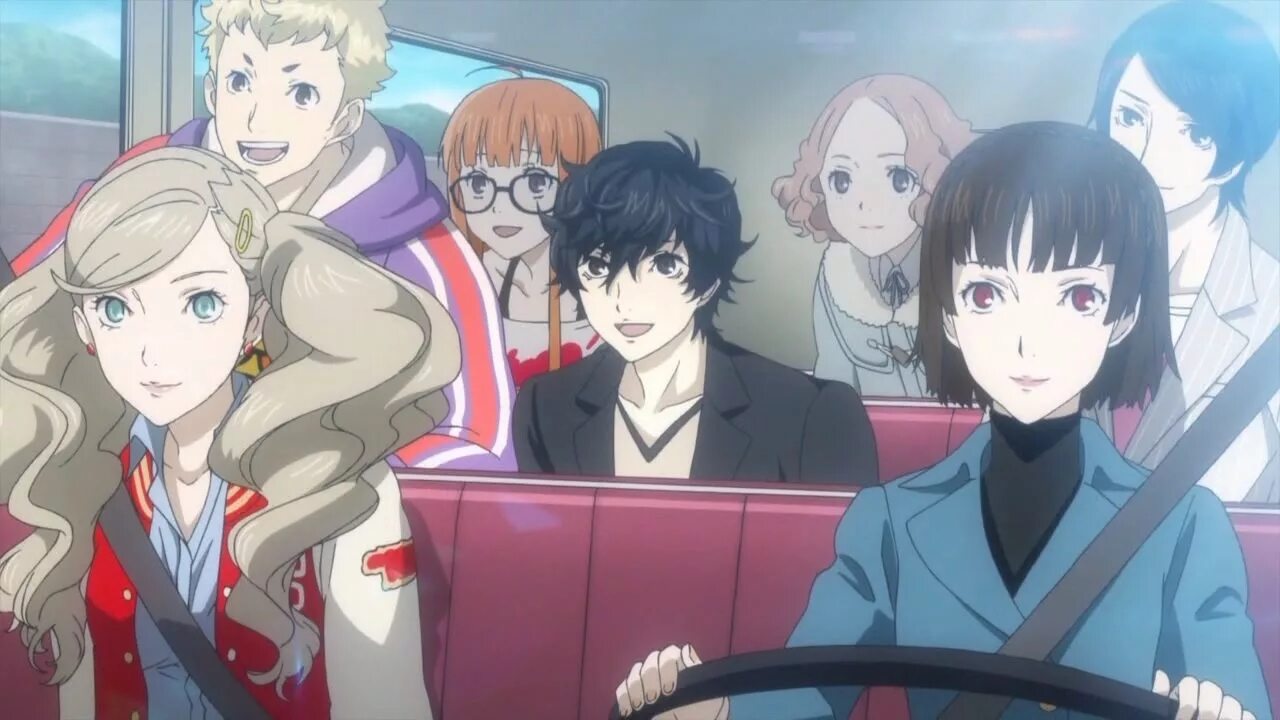 The animation 5. Persona 5 аниме. персона 5 энн макото. persona 5 the animation. персона 5 персоны.