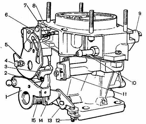 Подключение карбюратора нива. Карбюратор ДААЗ 2108-1107010. ВАЗ 2109 солекс 1107010. Регулировочные винты карбюратора Нива 21213. Карбюратор ДААЗ 2121.