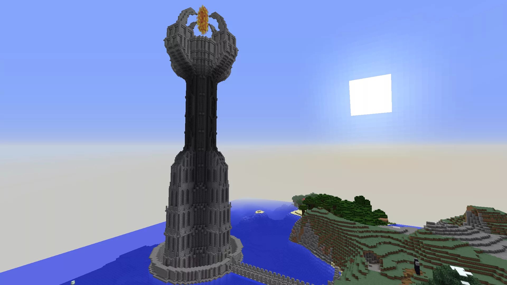 Вавилонская башня майнкрафт. Спиральная башня в МАЙНКРАФТЕ. Башня майнкрафт постройка. Колокольня майнкрафт.