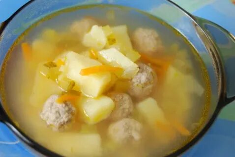 Суп с замороженной картошкой