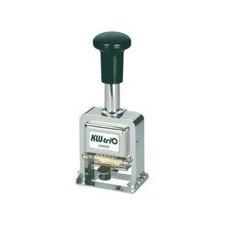 Numbering machines