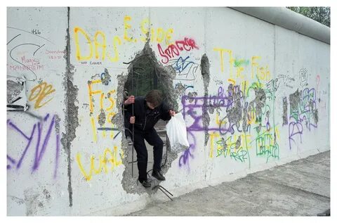 Girl in the wall