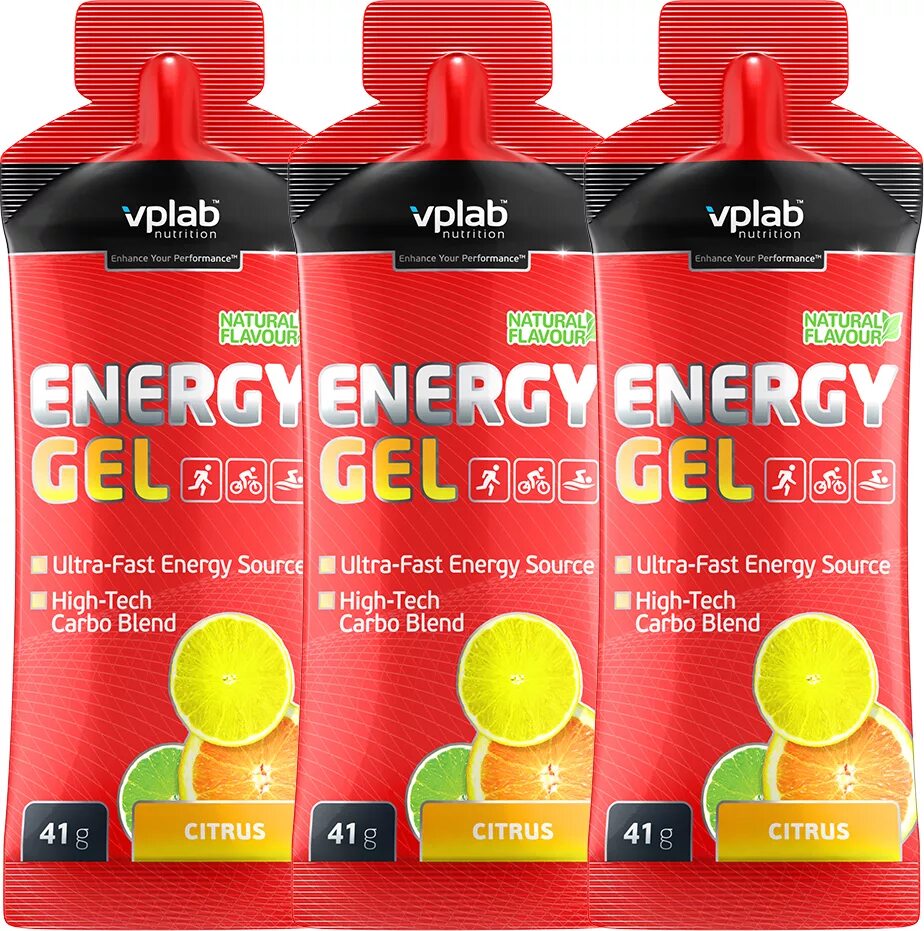 VPLAB энергетические гели. VPLAB Energy Gel 3*41 g Citrus. Энергетический гель цитрусовый. VPLAB Nutrition.