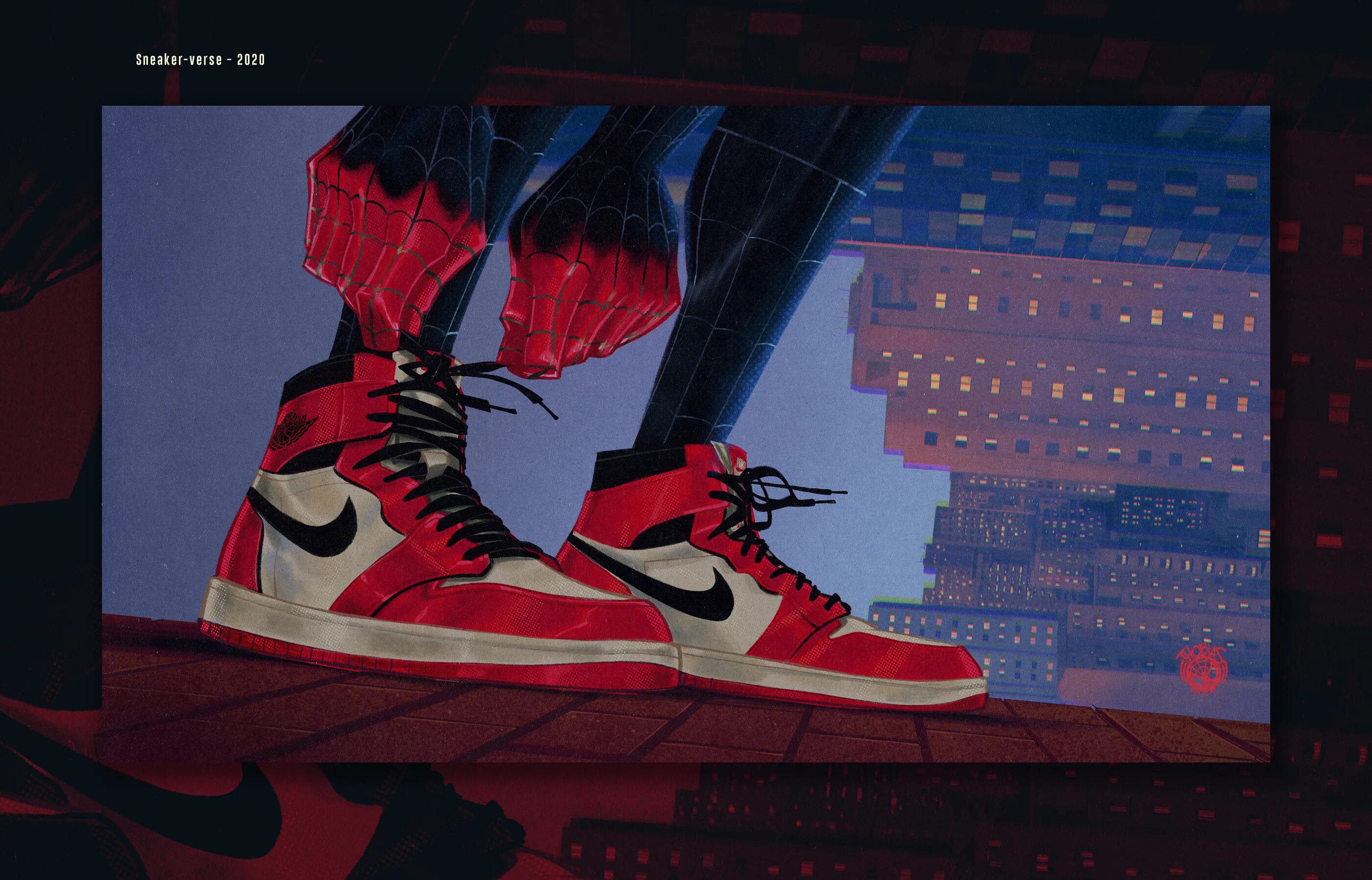 Джорданы 1 Майлз Моралес. Майлз Моралес найк. Nike Air Jordan Miles morales.