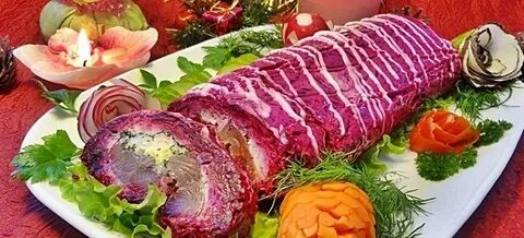 Шуба в рулете в лаваше