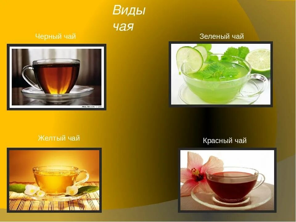 Чай напиток виды. Черный и зеленый чай. Чай черный зеленый желтый. Черный зеленый красный и желтый чай. Черный зеленый красный чай.