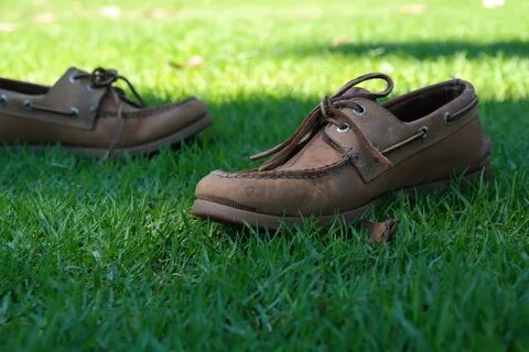 Worn out shoes