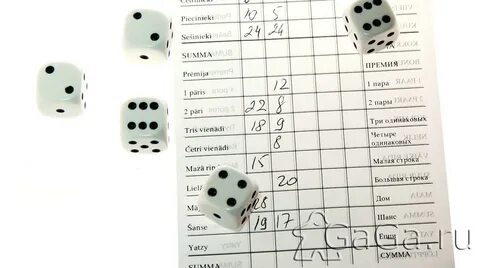 Игра кости сколько кубиков