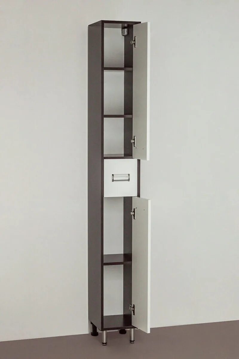 Пенал Style line 240 стиль белый, венге