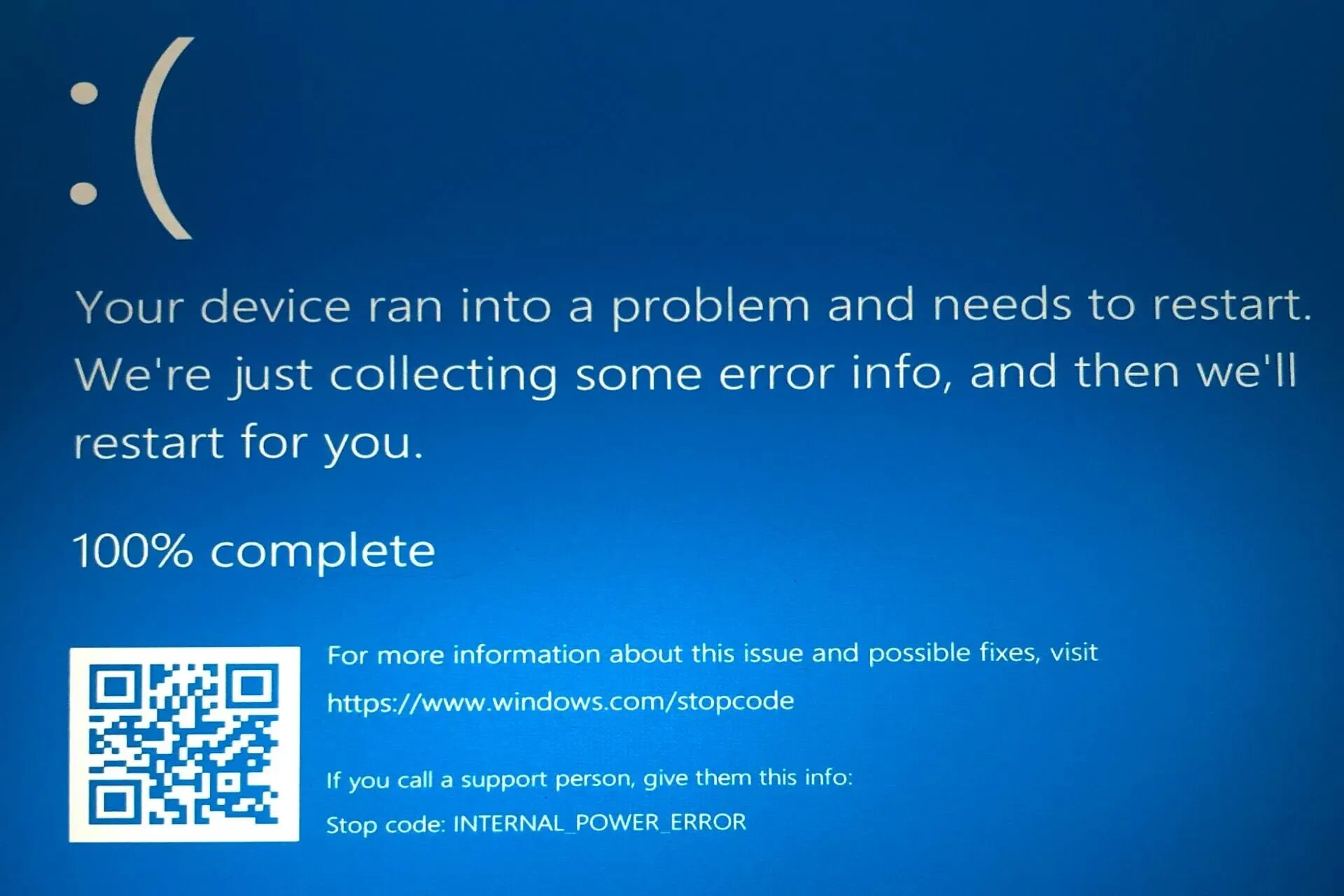 Unexpected kernel mode trap
