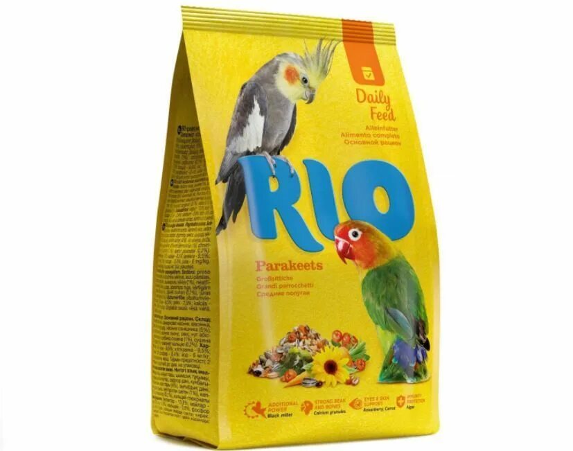 Рио корм для средних попугаев 0,5кг,. Корм Рио для средних попугаев 1 кг. Корм Рио для волнистых попугаев. Rio корм для средних попугаев "в период линьки", 500 г.