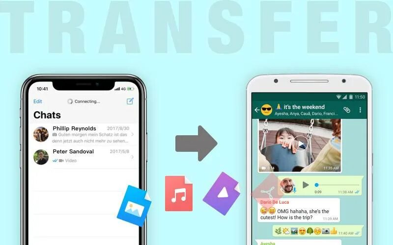 Как сохранить чаты при смене телефона