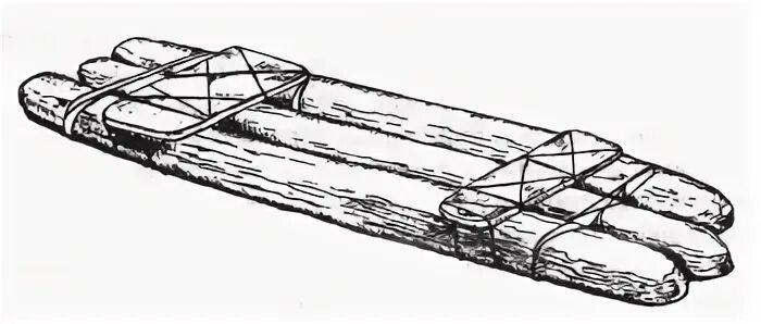 Лодки и плоты древних людей. Плот в древности. Самый первый плот. Древний плот.