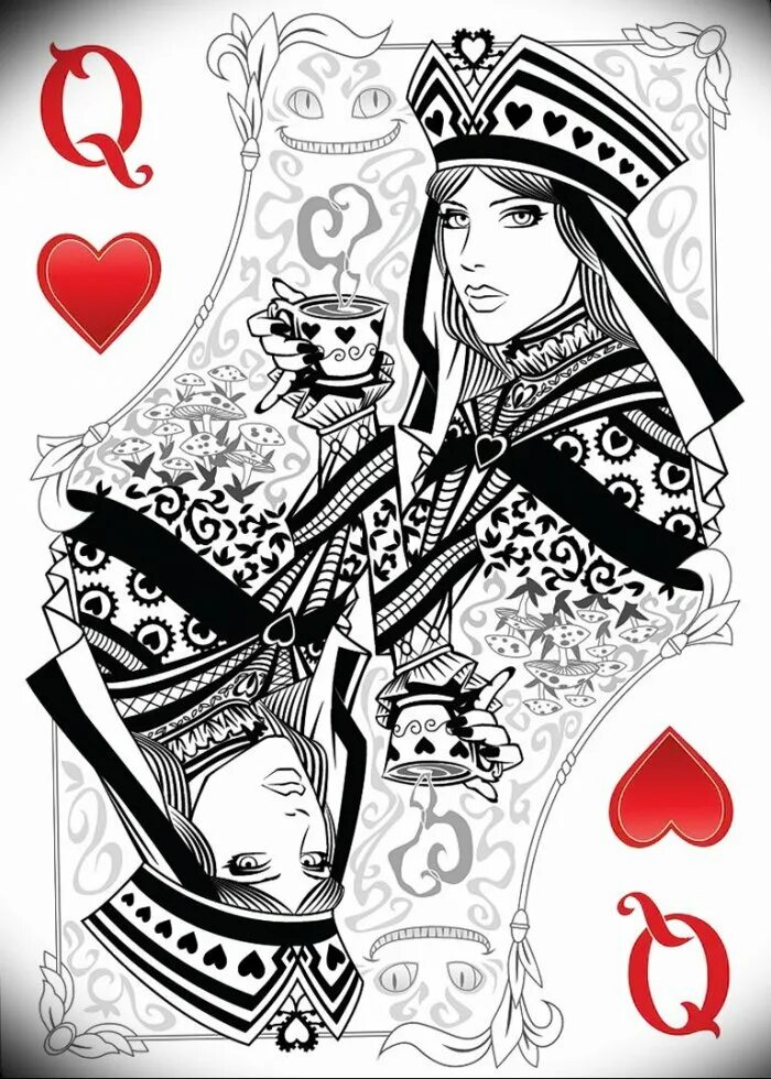 Червовый Король и Червовая дама. Игральные карты. Игральная карта Король червей. Король и дама червей.