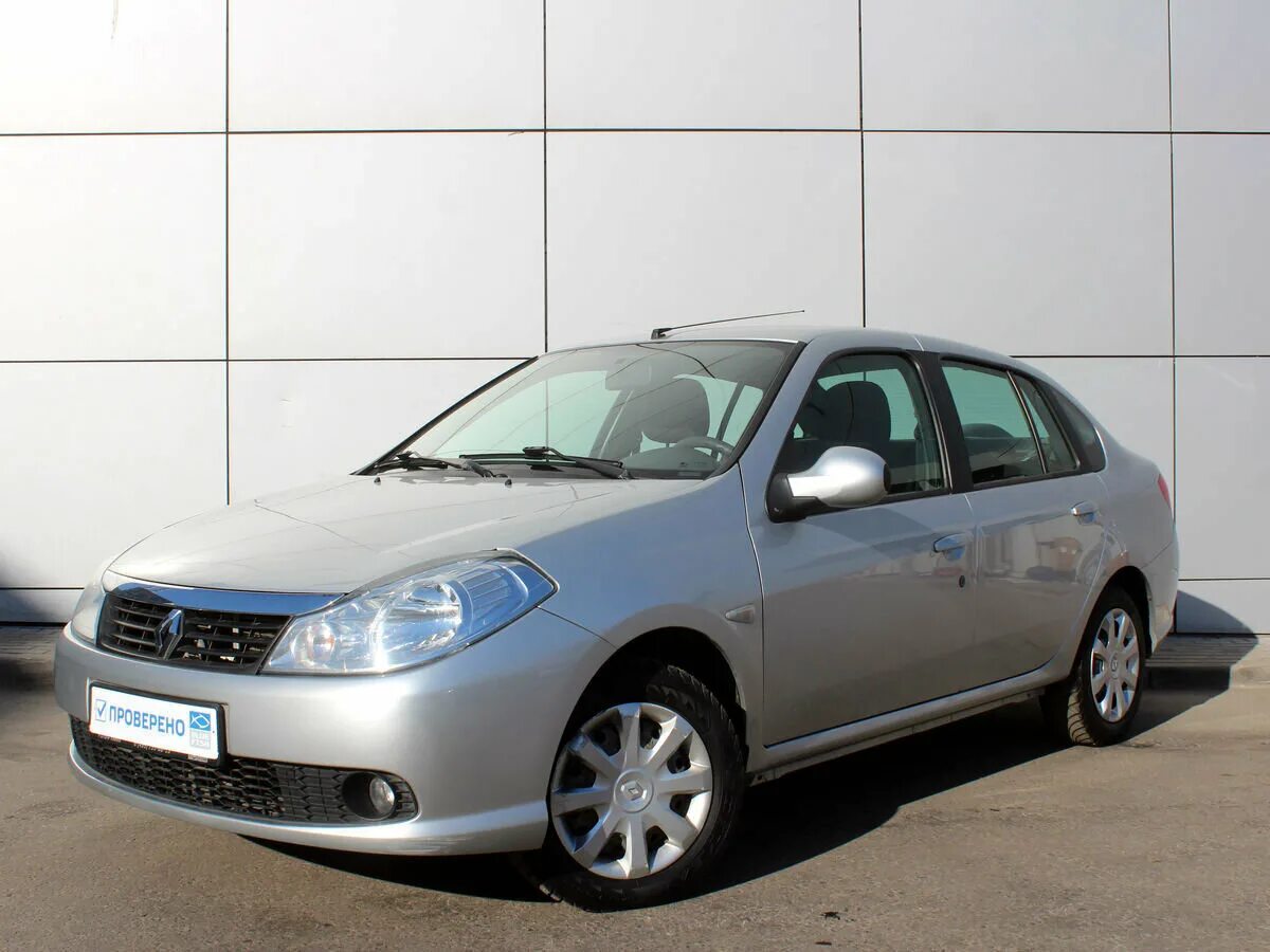 Купить б/у Renault Symbol ll 1.4 MT (98 л.с.) бензин механика в Москве: серый Ре