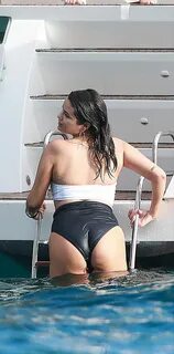 SELENA GOMEZ in Bikini at a Yacht in Cabo San Lucas 01/01/2023.