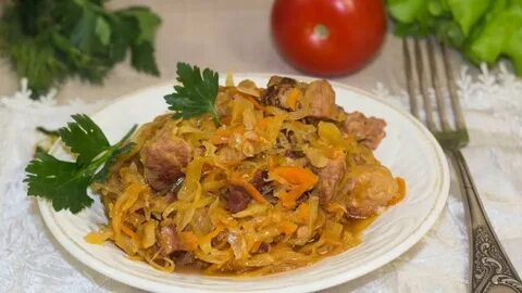 Блюдо из квашеной