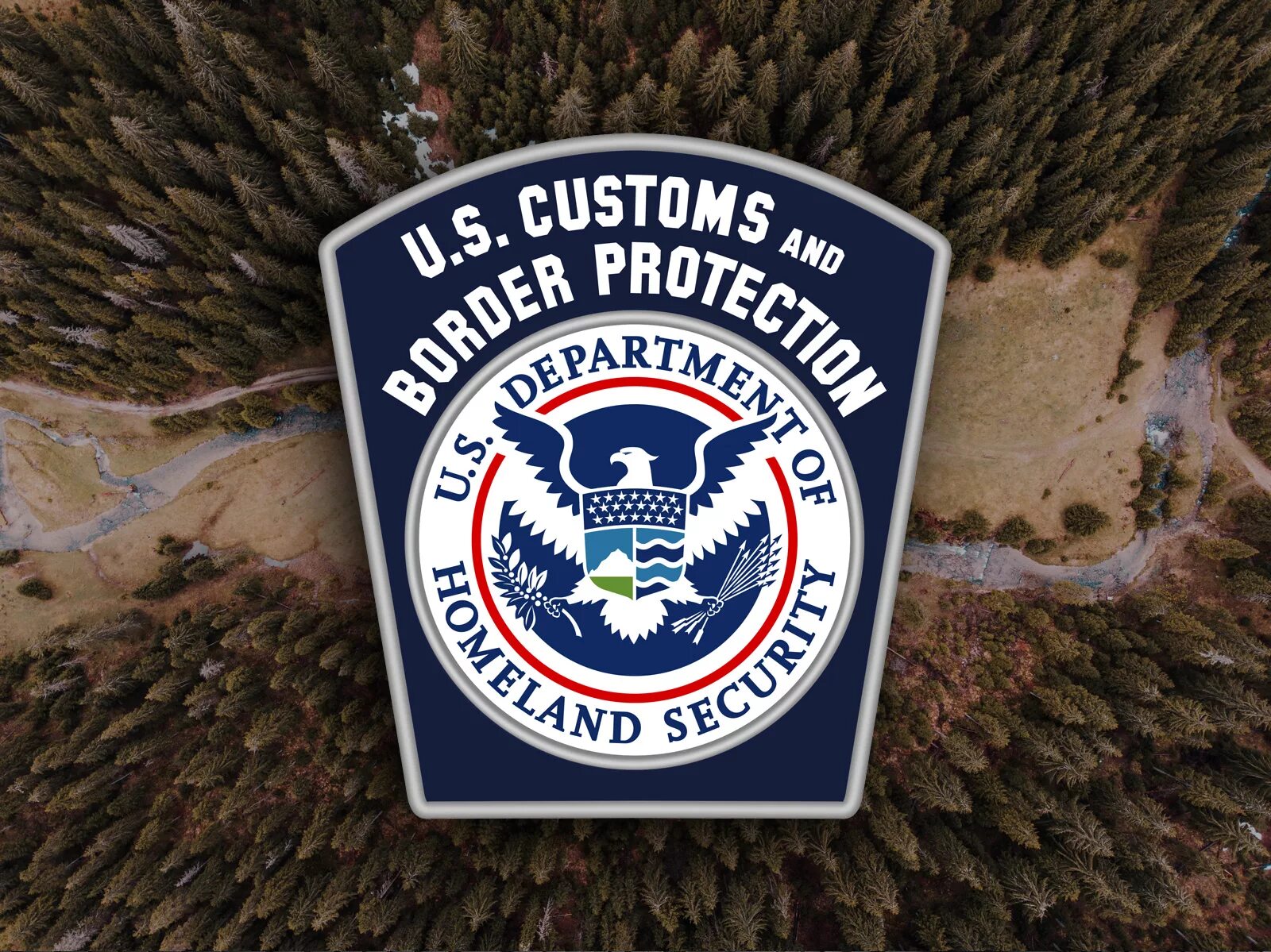 Таможенно-Пограничная служба США. Customs USA. Американская таможня. U.S. border Patrol Шеврон.