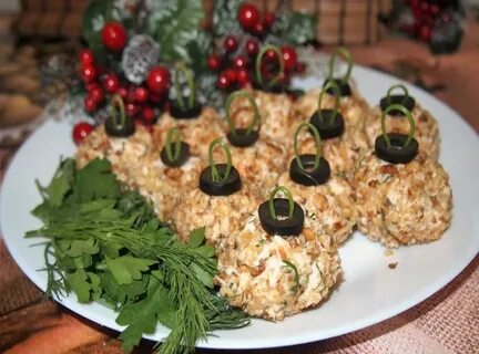 Закуска шарики на праздничный
